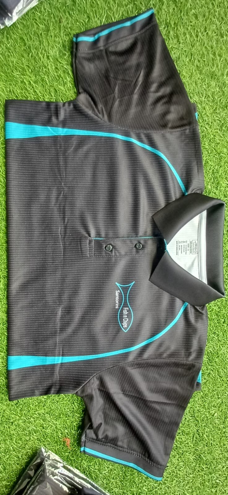Custom Business Polo – Santorini Fish n Chips
